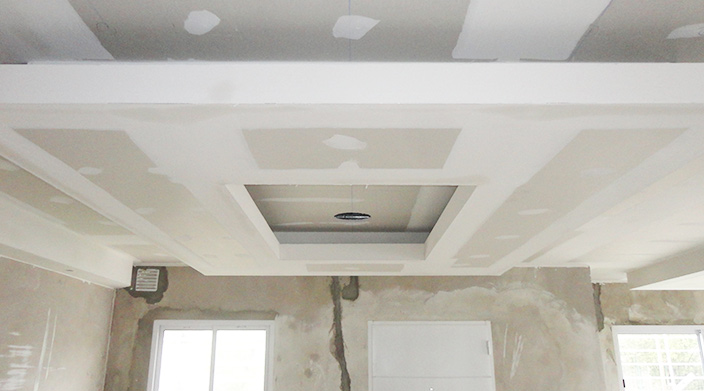 Colocación de Durlock - Construcción en seco